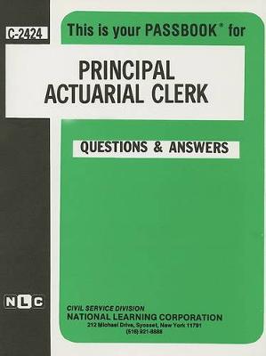 Book cover for Principal Actuarial Clerk