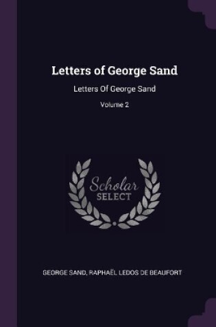 Cover of Letters of George Sand