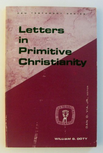 Book cover for Letters in Primitive Christianity