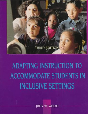 Book cover for Adapting Instruction to Accommodate Students in Inclusive Settings