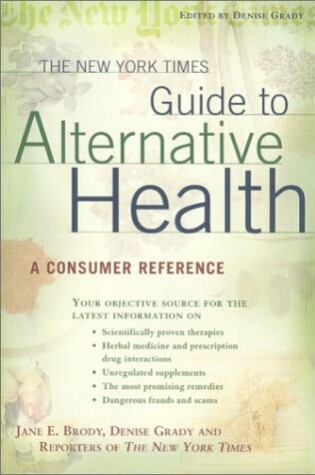 Cover of The New York Times Guide to Alternative Health