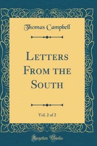 Cover of Letters from the South, Vol. 2 of 2 (Classic Reprint)