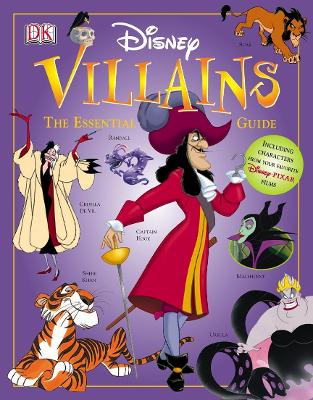 Book cover for Disney Villains The Essential Guide