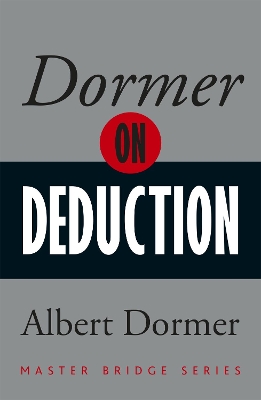Book cover for Dormer on Deduction