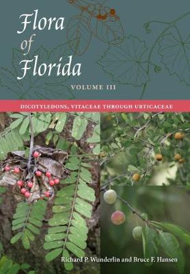 Book cover for Flora of Florida, Volume III