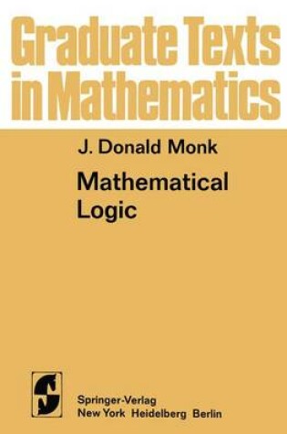 Cover of Mathematical Logic