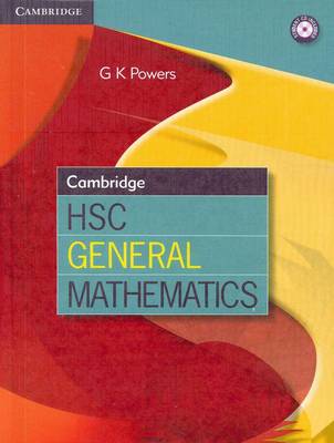 Book cover for Cambridge HSC General Mathematics