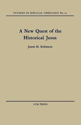 Book cover for A New Quest of the Historical Jesus