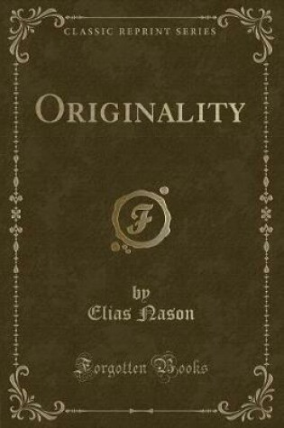 Cover of Originality (Classic Reprint)