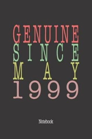 Cover of Genuine Since May 1999