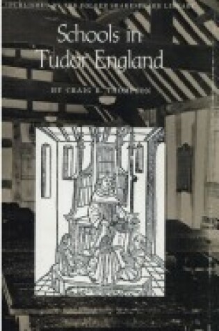 Cover of Schools in Tudor England