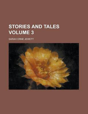 Book cover for Stories and Tales (Volume 3)