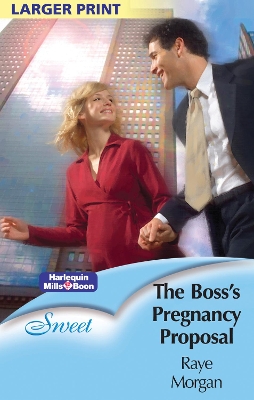 Book cover for The Boss's Pregnancy Proposal