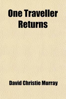 Book cover for One Traveller Returns