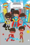 Book cover for Superhero Boys Composition Book