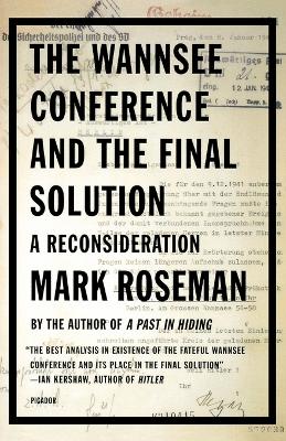 Book cover for The Wannsee Conference and the Final Solution