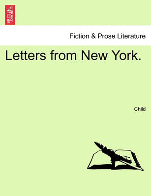 Book cover for Letters from New York.