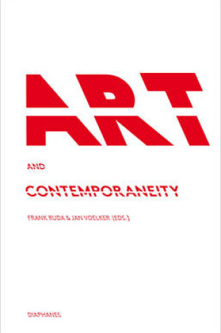 Cover of Art and Contemporaneity