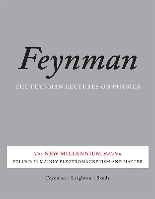 Book cover for The Feynman Lectures on Physics, Vol. II