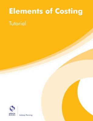 Book cover for Elements of Costing Tutorial