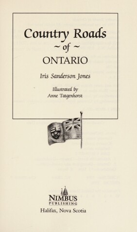 Book cover for Country Roads of Ontario