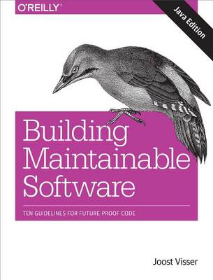 Book cover for Building Maintainable Software, Java Edition
