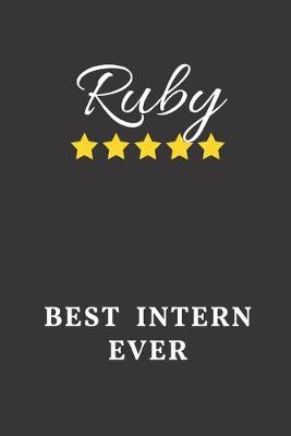 Book cover for Ruby Best Intern Ever