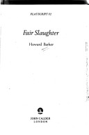 Cover of Fair Slaughter