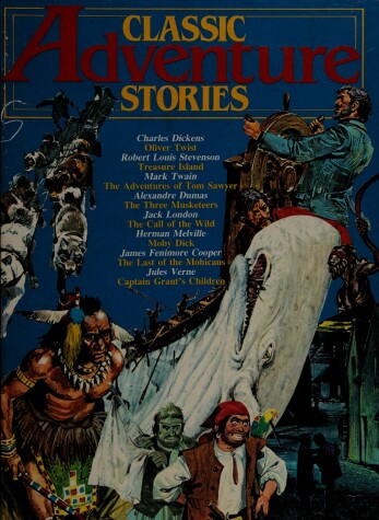 Book cover for Classic Adventure Stories