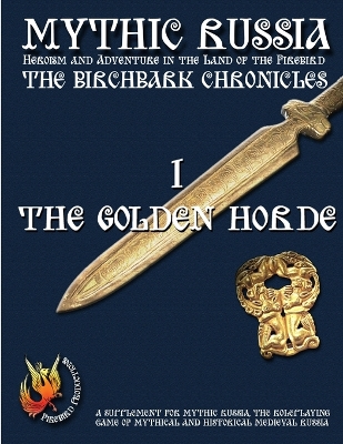 Book cover for The Birchbark Chronicles 1 - The Golden Horde (b&w)