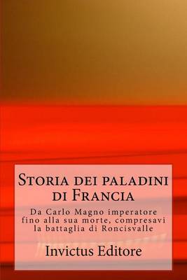 Book cover for Storia Dei Paladini Di Francia