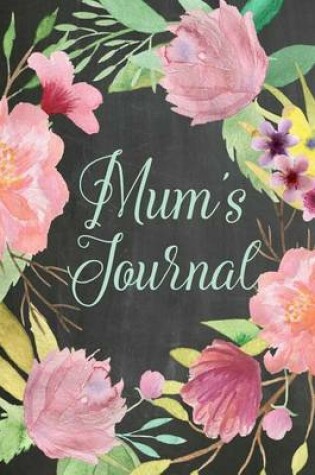 Cover of Chalkboard Journal - Mom's Journal (Mint)