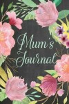 Book cover for Chalkboard Journal - Mom's Journal (Mint)