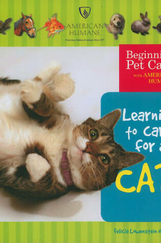 Cover of Learning to Care for a Cat