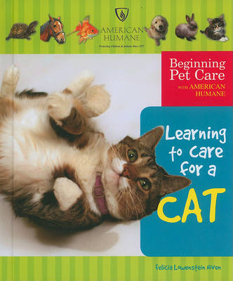 Cover of Learning to Care for a Cat