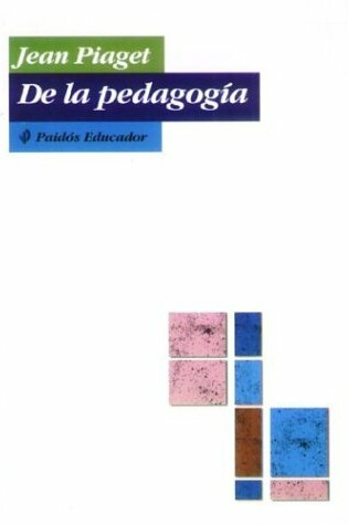 Cover of de La Pedagogia