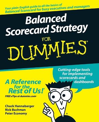 Cover of Balanced Scorecard Strategy For Dummies