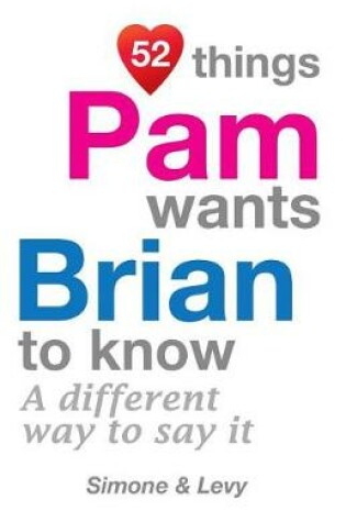 Cover of 52 Things Pam Wants Brian To Know