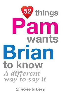 Book cover for 52 Things Pam Wants Brian To Know
