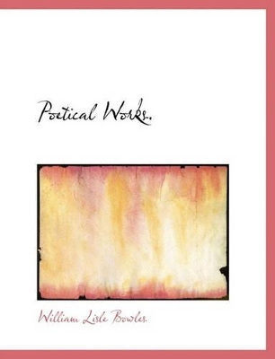 Book cover for Poetical Works.