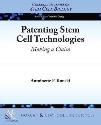 Book cover for Patenting Stem Cell Technologies