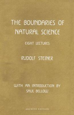 Book cover for The Boundaries of Natural Science