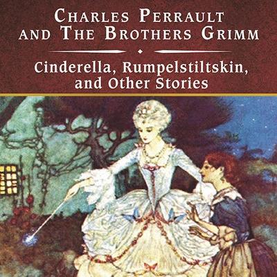 Book cover for Cinderella, Rumpelstiltskin, and Other Stories, with eBook