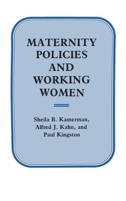 Book cover for Maternity Policies and Working Women