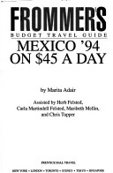 Book cover for Mexico on 50 Dollars a Day