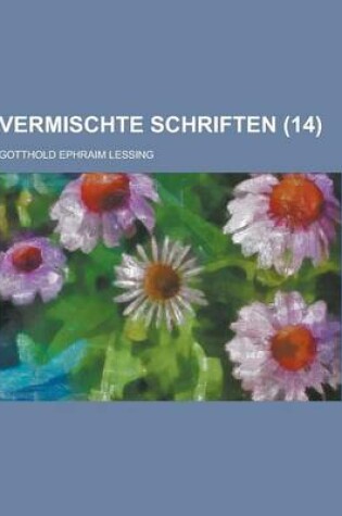 Cover of Vermischte Schriften (14 )