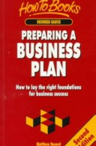 Cover of Preparing a Business Plan