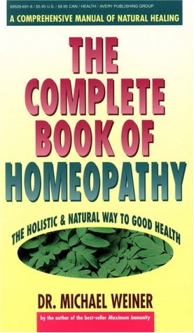 Book cover for The Complete Book of Homeopathy
