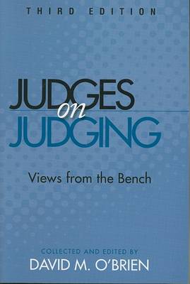 Book cover for Judges on Judging