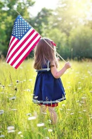 Cover of Child Holding an American Flag Journal